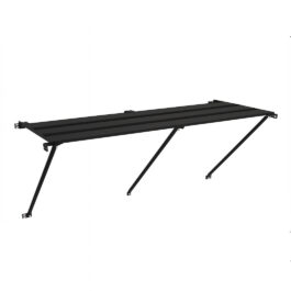 Strömsö kasvihuonehylly musta 1200×325 mm